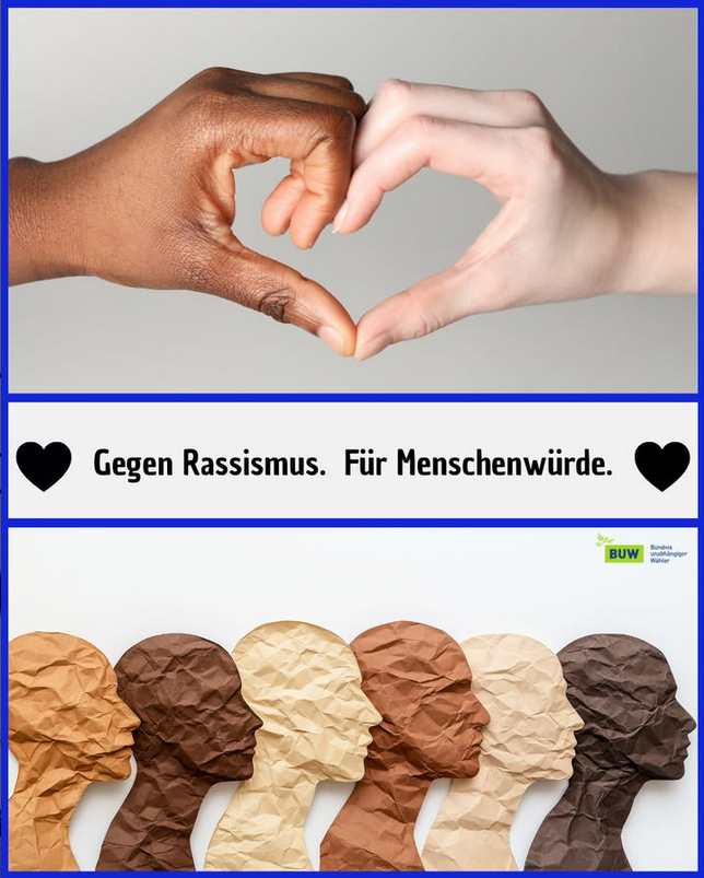 Rassismus verletzt. Respekt verbindet.