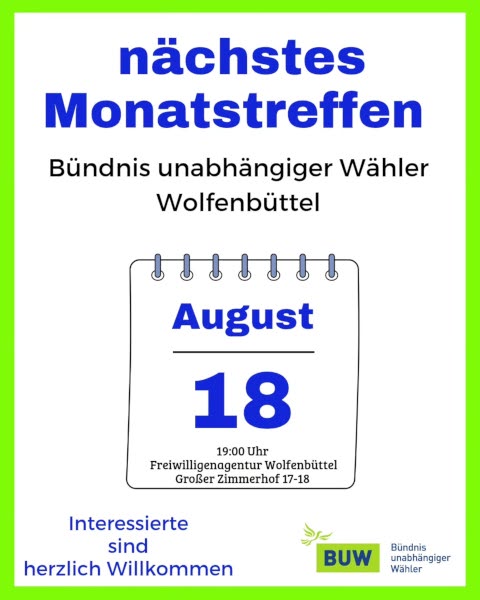 Jour Fixe im August